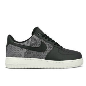 Nike Air Force 1 '07 LV8 'Snakeskin' in Anthracite/Black size 6.5 Womens (5Y)